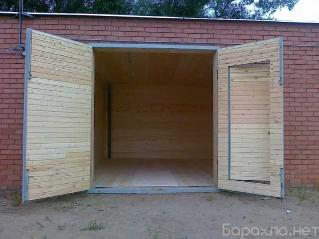 Предложение: Отделка гаража вагонкой, деревянный пол