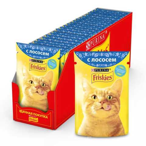 Продам: Корм для кошек "Фрискис" 85г, лосось