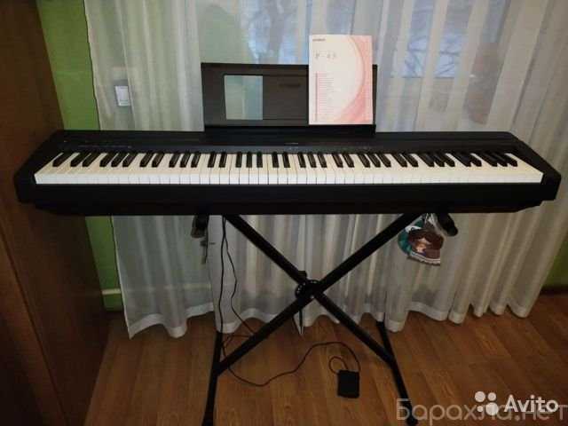 Продам: Цифровое фортепиано Yamaha P45-B