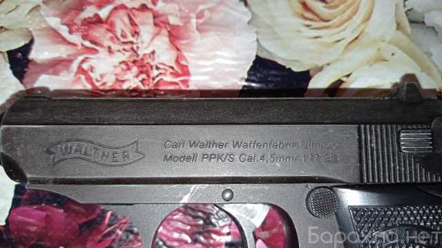 Продам: Пневматический пистолет Walther ppk/s Б/