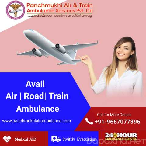 Предложение: Air Ambulance in Patna by Panchmukhi