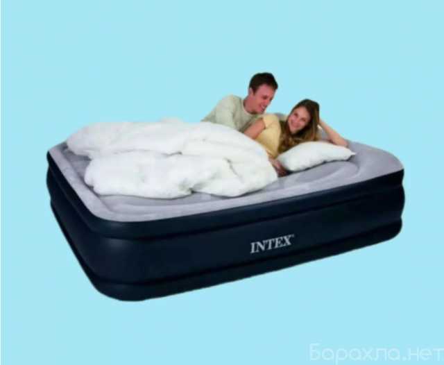Продам: Надувной матрас с насосом для сна Intex