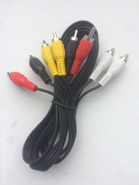 Продам: Тюльпан кабель 4 RCA