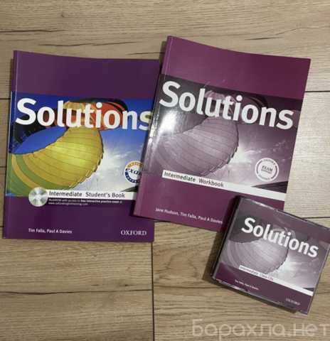 Продам: Solutions intermediate 1st ed