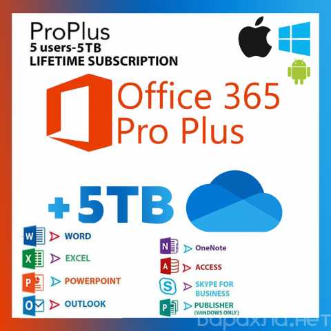 Продам: Office 365 Professional Plus Account