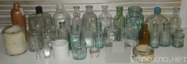 Продам: Старинные аптечные и парфюмерные пузырьк
