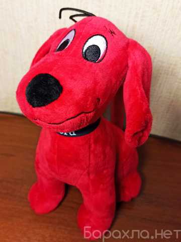 Продам: Красная плюшевая собачка 22 см