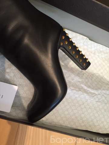 Продам: Высокие кожаные сапоги Gucci, оригинал