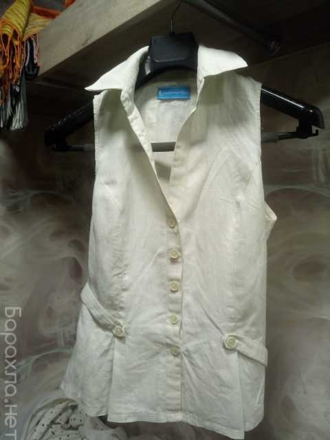 Продам: Блуза-безрукавка льняная