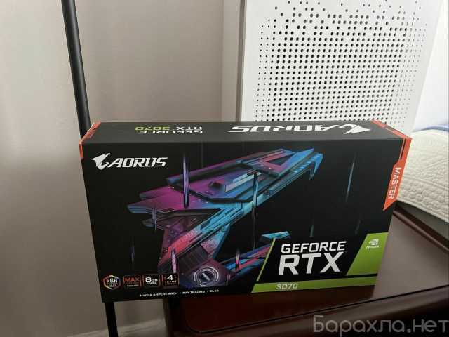 Продам: Gigabyte AORUS GeForce RTX 3070 MASTER G