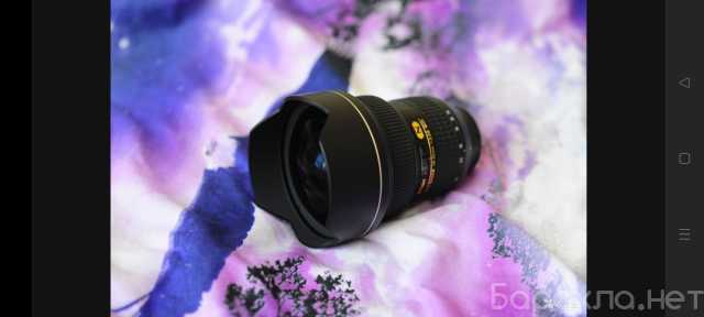 Продам: af-s nikkor 14-24mm f2.8g ed