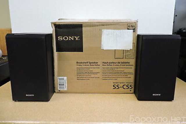 Продам: Sony SS-CS5 3-Way Bookshelf Speakers