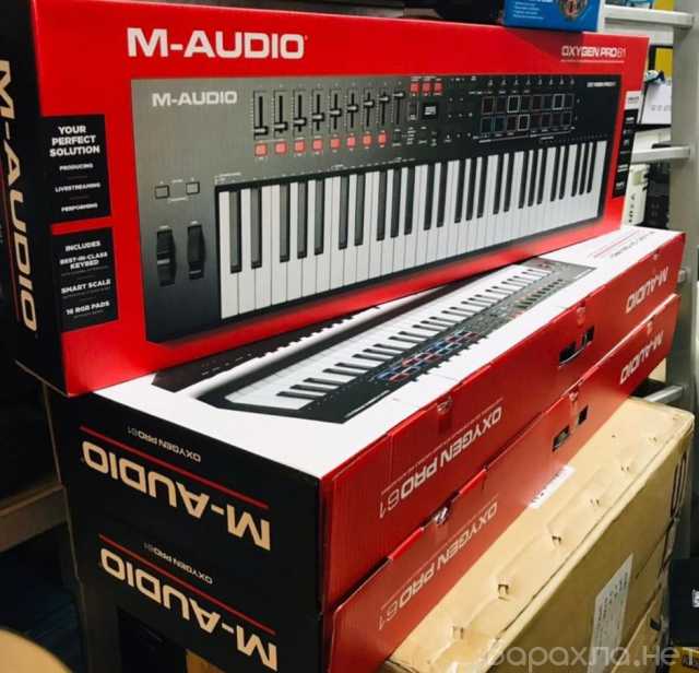 Продам: M-Audio Oxygen Pro 61 USB MIDI Keyboard