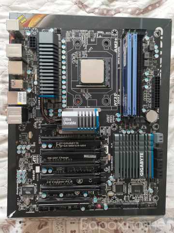 Продам: GIGABYTE GA-990FXA-UD5+AMD Phenom II X2