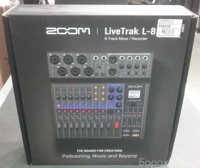 Продам: Zoom LiveTrak L-8 Portable 8-Channel Dig