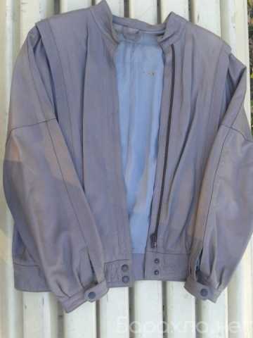 Продам: Кожаная куртка женская размер 46