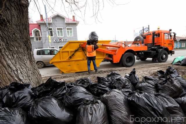 Предложение: Вывоз мусора контейнером 8 кубов