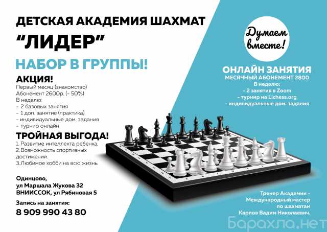 Предложение: Обучение шахматам