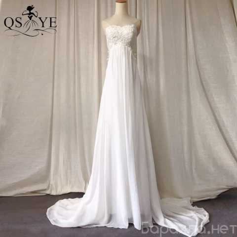 Продам: Новое шифоновое свадебное платье р 44-46