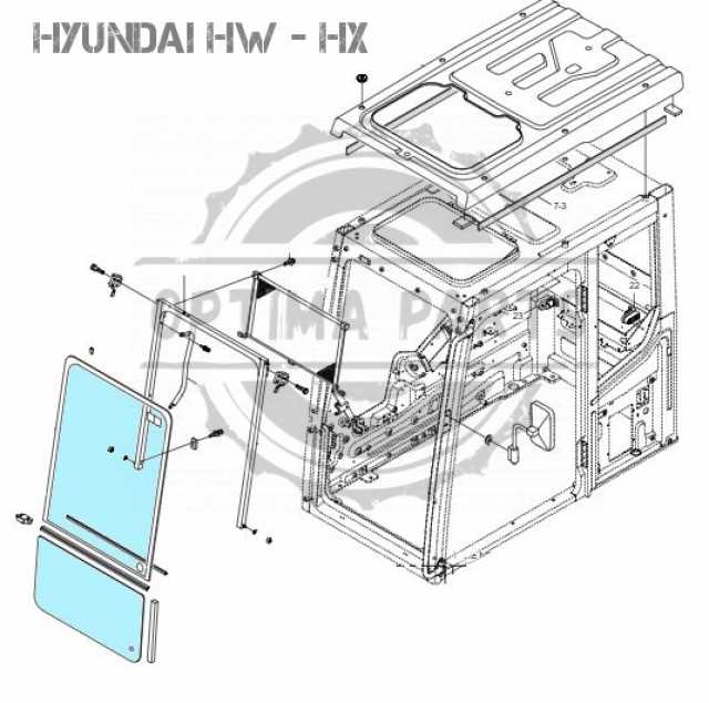 Продам: Стекло кабины Hyundai HW и HX серии