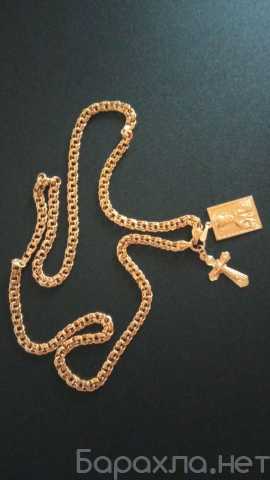 Продам: Золотая цепь с подвесками, 35 гр