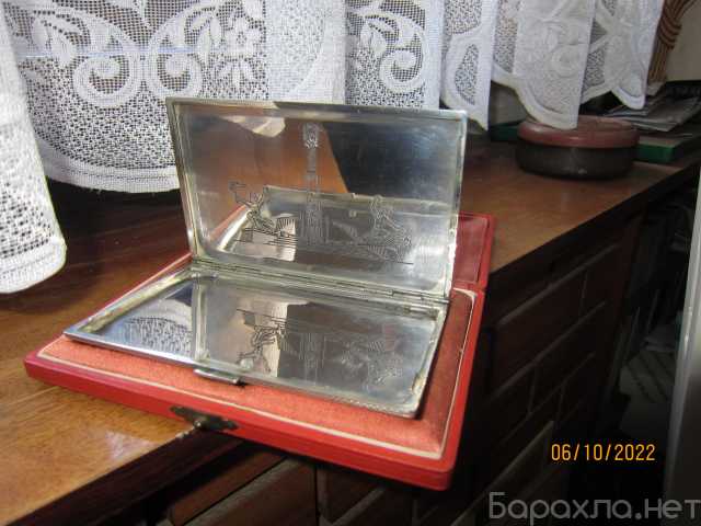 Продам: старинный серебрянный портсигар