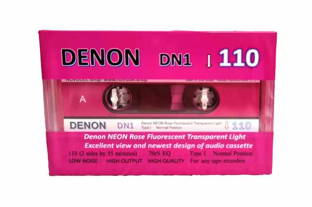 Продам: Аудиокассета DENON DN1 Neon Rose