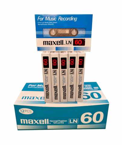 Продам: Аудиокассеты Maxell LN60 в коробке