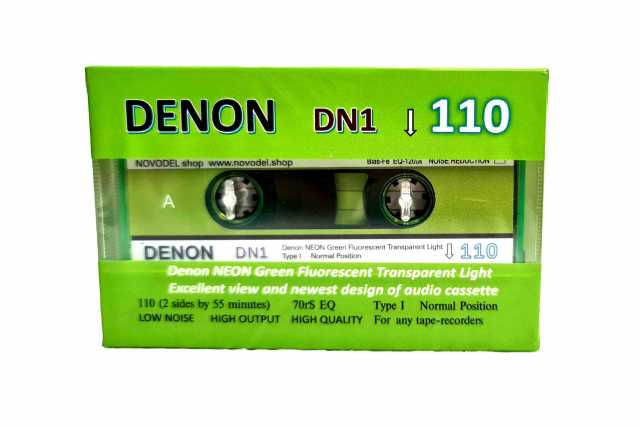 Продам: Аудиокассета DENON DN1 Fluorescent Neon