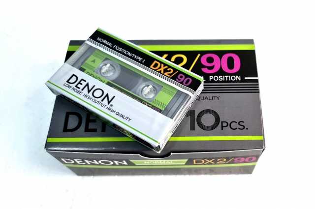 Продам: 10 Аудиокассет DENON DX2/90 в коробке