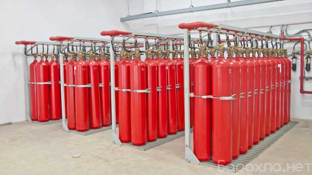 Продам: модули газового пожаротушения Хладон