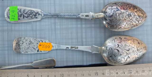 Продам: серебряные столовые ложки 2 шт, серебро
