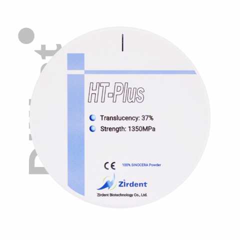 Продам: Циркониевый диск Zirdent HT-Plus