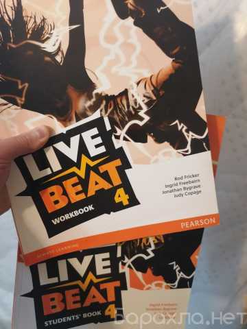 Продам: Live Beat pearson 4 student's book +work