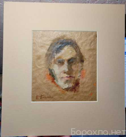 Продам: портрет молодого человека,бумага, масло
