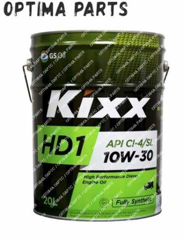Продам: Моторное масло Kixx HD1 CI-4 10W-30 20л