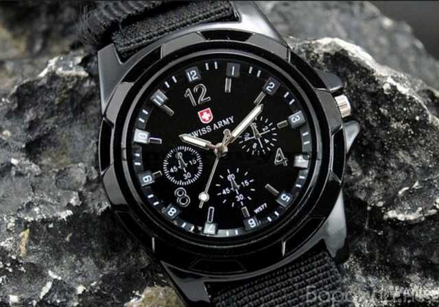 Продам: Новые часы Swiss Army Black