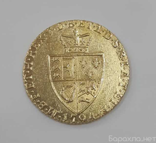 Продам: золотая монета 1 гинея, 1794 год