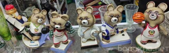 Продам: фарфоровые статуэтки Мишки Олимпийские