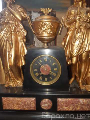 Продам: часы настольные, шпиатр,Европа,19 век, р
