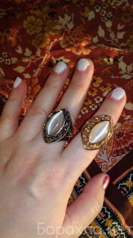 Продам: Турецкий перстень.Ромб в позолоте и сере