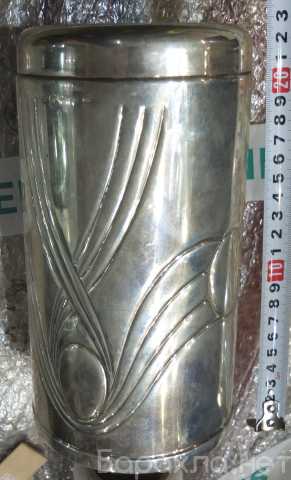 Продам: серебряное ведёрко-термос для бутылки ша