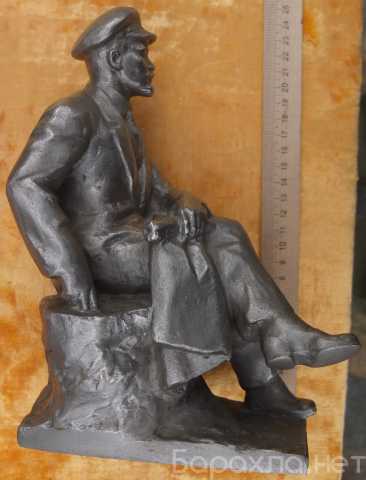 Продам: силуминовая статуэтка Ленин на пеньке