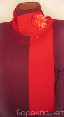 Продам: украшение на шею из ткани и лент