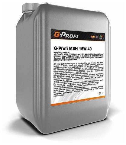Продам: Моторное масло G-Profi MSH 15w-40