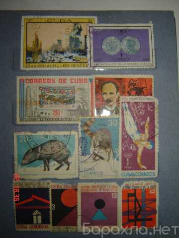 Продам: Почтовые коллекционные марки Кубы 50-90г