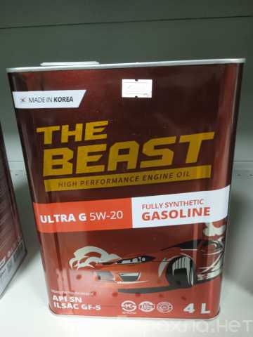 Продам: Моторное масло THE BEAST ULTRA G 5W-20