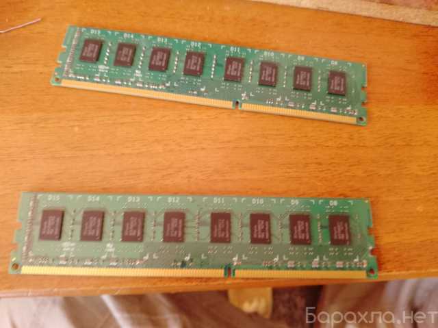 Продам: Два модуля памяти DDR3 по 4 Гб