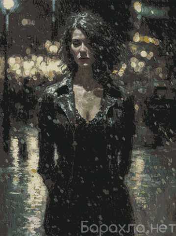 Продам: Алмазная мозаика «Девушка под дождем»