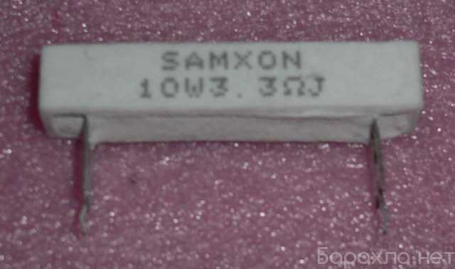 Продам: Резистор (цементный) SAMXON 10 Вт 3.3 Ом